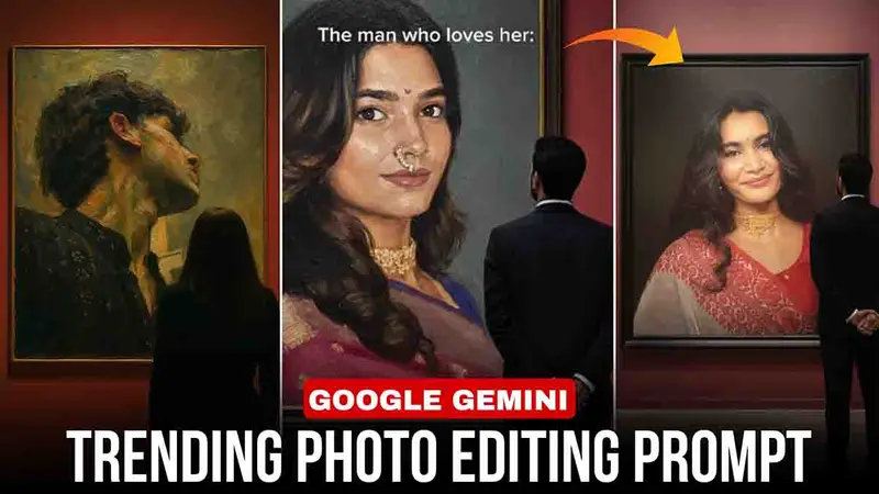 Panting tranding photo editing just 1 click with Google gemini