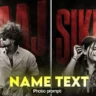 Cinematic Name viral Poster Chat Gpt Viral Prompt 1