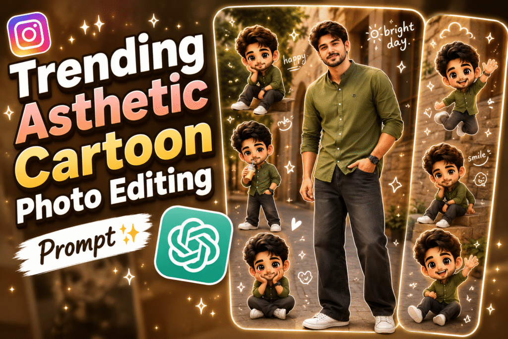 Trending Aesthetic Cartoon Photo Editing: The Viral Instagram Style Everyone Loves 2026