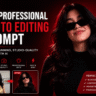 AI Professional Photo Editing Prompt: Create Studio-Quality Photos with Artificial Intelligence