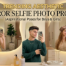 Trending Aesthetic Mirror Selfie Photo Prompt (Boys, Girls) Gemini : rgedit.in