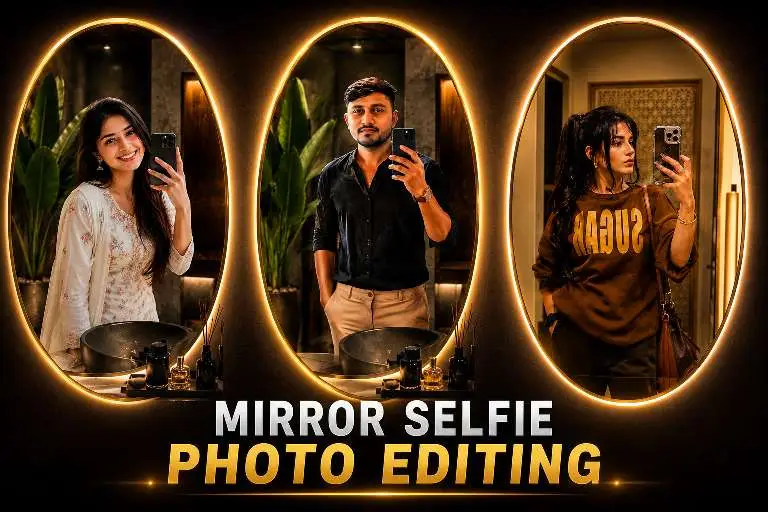 Mirror Selfie Photo Editing with ChatGPT Viral Prompt: Create Stunning AI Photos Like a Pro